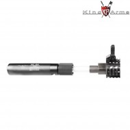 Tracer Silencer Qd Mock Black Navy Seals King Arms (ka-sil-83-01-bk)