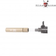Silenziatore Tracciante Qd Mock Dark Earth Navy Seals King Arms (ka-sil-83-01-de)