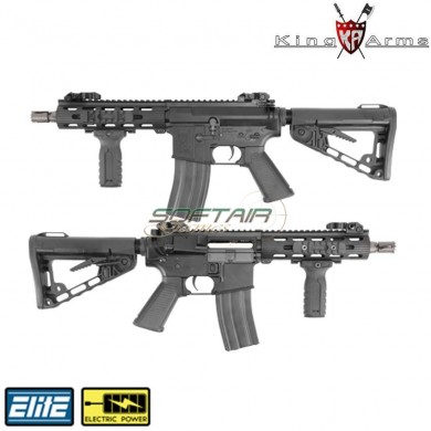 Electric Rifle Tws Alpha Cqb Aeg Black King Arms (ka-ag-157)