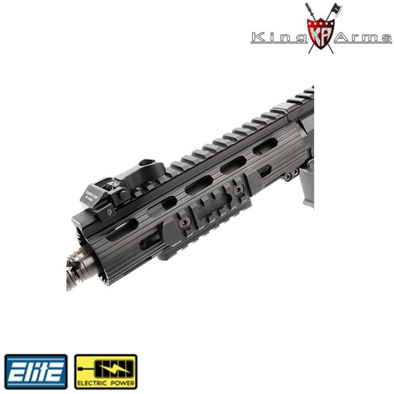 Electric Rifle Tws Alpha Cqb Aeg Black King Arms (ka-ag-157)