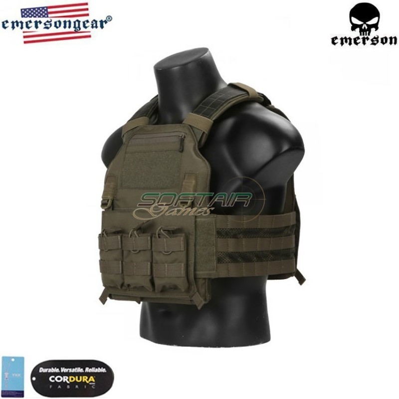 Low Profile 420 Vest Carrier Blue Label Ranger Green® Genuine Usa Emerson (emb7362rg) Low Profile 420 Vest Carrier Blue Label Ranger Green® Genuine Usa Emerson (emb7362rg)