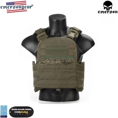 Cherry Plate Carrier Cpc Style Blue Label Ranger Green® Genuine Usa Emerson (emb7400rg)