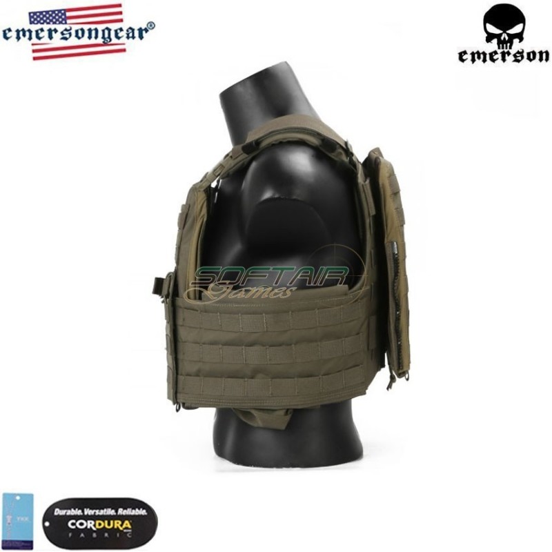 Cherry Plate Carrier Cpc Style Blue Label Ranger Green® Genuine Usa Emerson (emb7400rg)