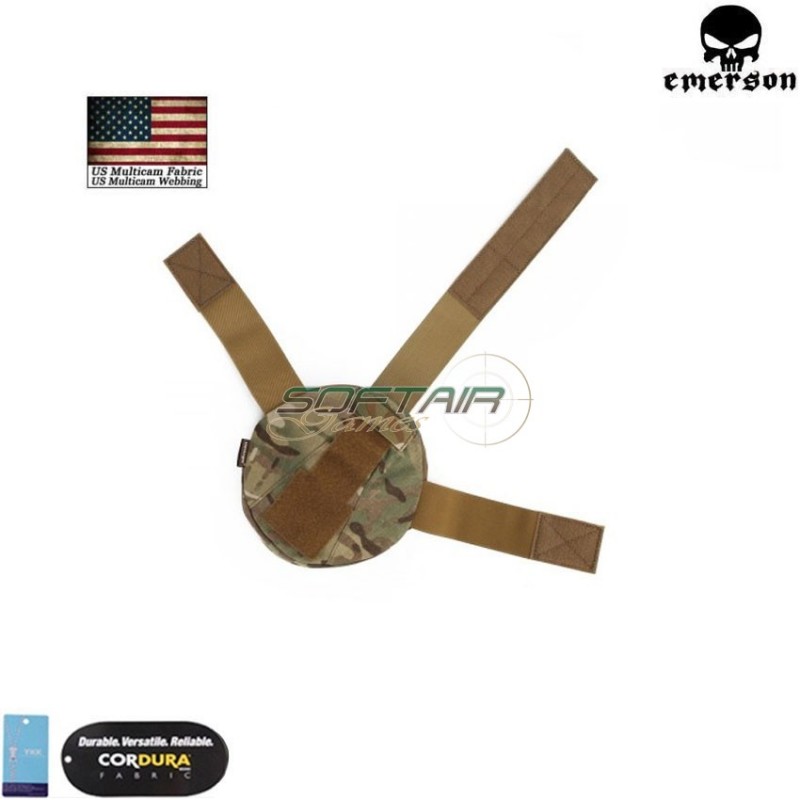 Set 2 Shoulder Armor Pad Multicam® Genuine Usa For Tactical Vest Emerson (em7331mc)