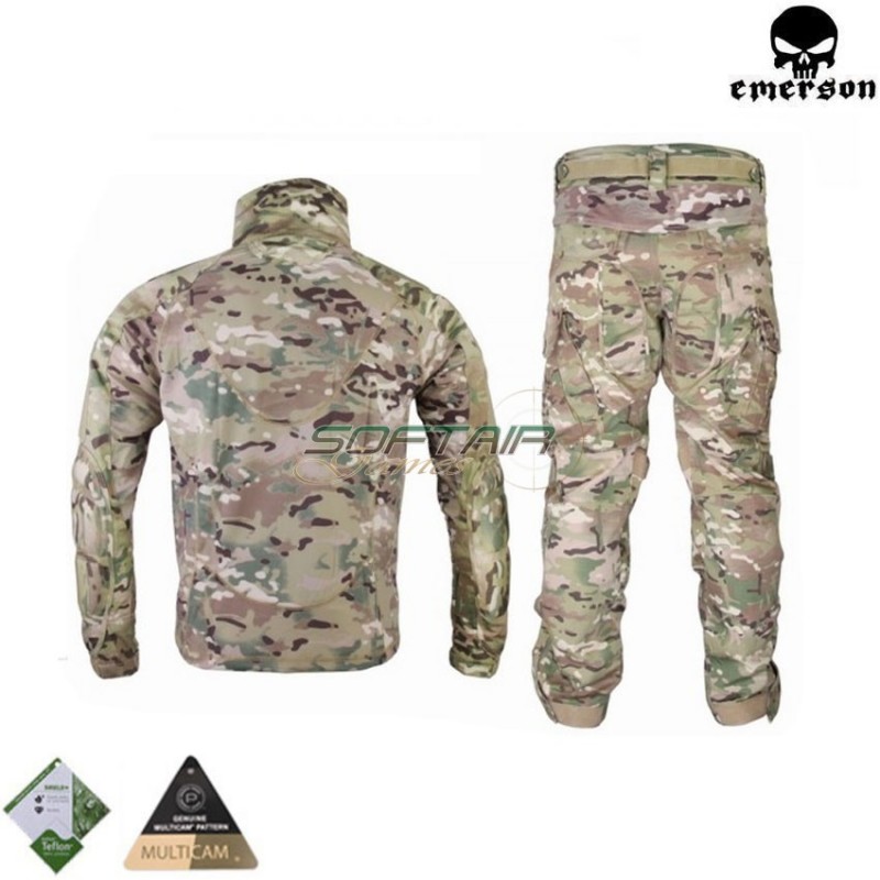 Complete Uniform All-weather Tactical Multicam Emerson (em6894mc)
