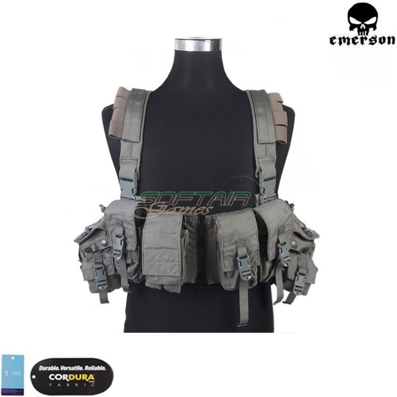 Vest Lbt1961a-r Style Foliage Green Emerson (cod.em2977fg)