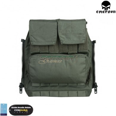 By Zip Style Panel Foliage Green Emerson (em9286fg)