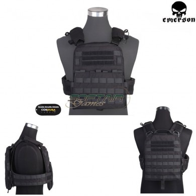 Avs Vest Cp Style Heavy Version Black Emerson (em7397bk)