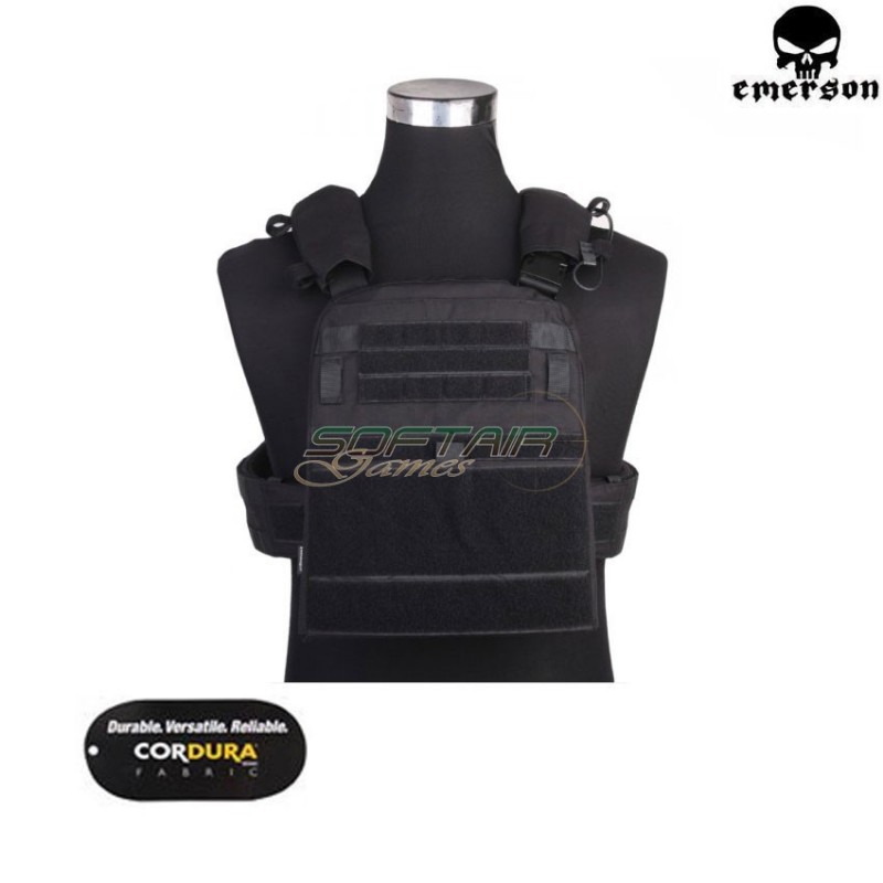 Avs Vest Cp Style Heavy Version Black Emerson (em7397bk)