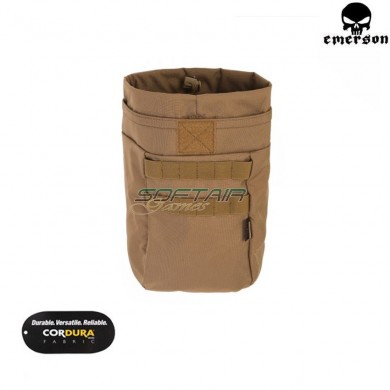 Tasca Caricatori Esausti Usmc Style Coyote Brown Emerson (em8507t)