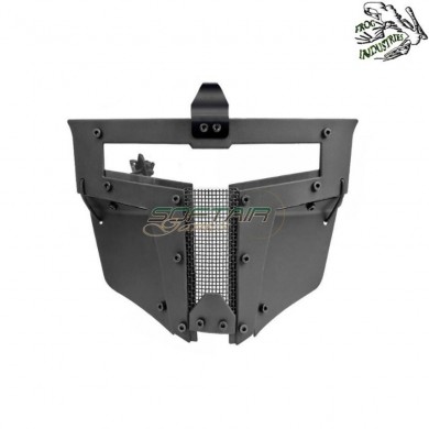 Facial Mask Spt Type 2 Clear Glass Black Frog Industries® (fi-wo-ma104-bk)