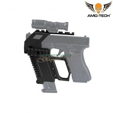 Carbine Kit Kriss Type 2 Per Pistola Glock 17/18/19 Black Amo-tech® (amt-wo-gb48-bk)