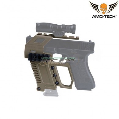 Carbine Kit Kriss Type 2 Per Pistola Glock 17/18/19 Dark Earth Amo-tech® (amt-wo-gb48-de)