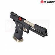 Gas Gbb Pistol Custom Dguns Hi-capa Dragon Black Slide & Black Grip Armorer Works (aw-110554)