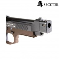 Pistola A Co2 Bellum X M9 Custom Black/bronze Secutor (sr-110796)