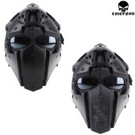 Ronin Style Black Deluxe Full Mask Ventilated W/nvg Mount Emerson (em6646b)