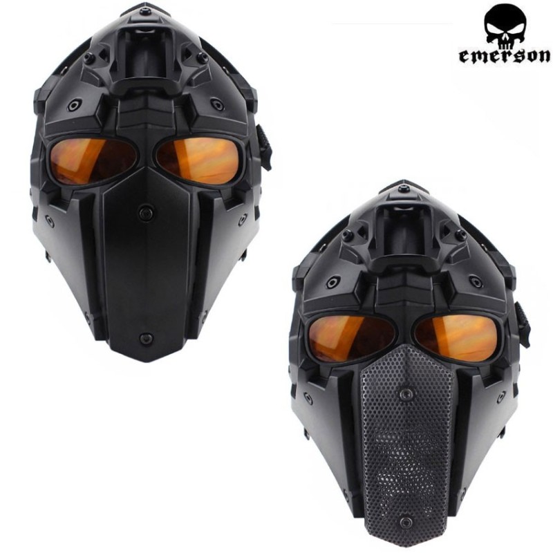 Ronin Style Deluxe Full Mask Ventilated W/nvg Mount Emerson