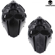 Ronin Style Black Deluxe Full Mask Ventilated W/nvg Mount Emerson (em6646b)