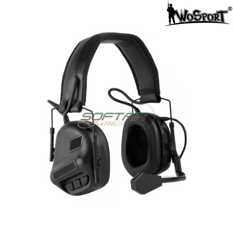 Headset With Microphone 5th Generation Black Without Reduction & Pickup Of Sound Wosport (wo-hd08b) Headset With Microphone 5th Generation Black Without Reduction & Pickup Of Sound Wosport (wo-hd08b)