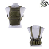 Combo Hs Style Fast Chest Rig & Flatpack Olive Drab Frog Frog Industries® (fi-hs-style-co-od) Combo Hs Style Fast Chest Rig & Flatpack Olive Drab Frog Frog Industries® (fi-hs-style-co-od)
