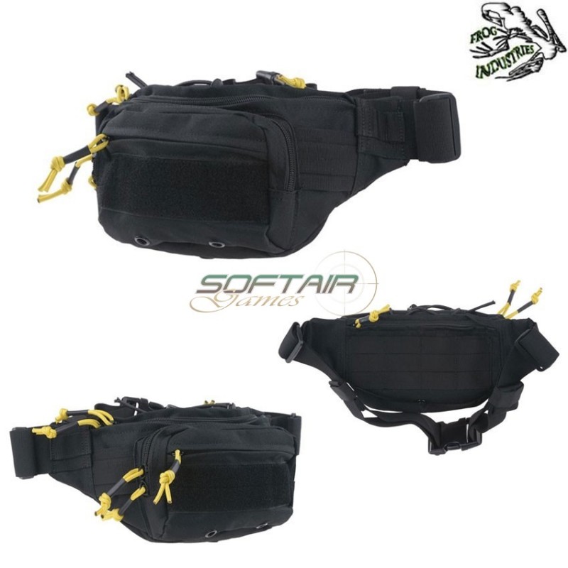 Marsupio Kanga Fanny Pack Black Frog Industries® (fi-019547-bk)