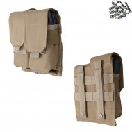 Double Magazines Pouch M4/ak Coyote Frog Industries® (fi-000573-tan)