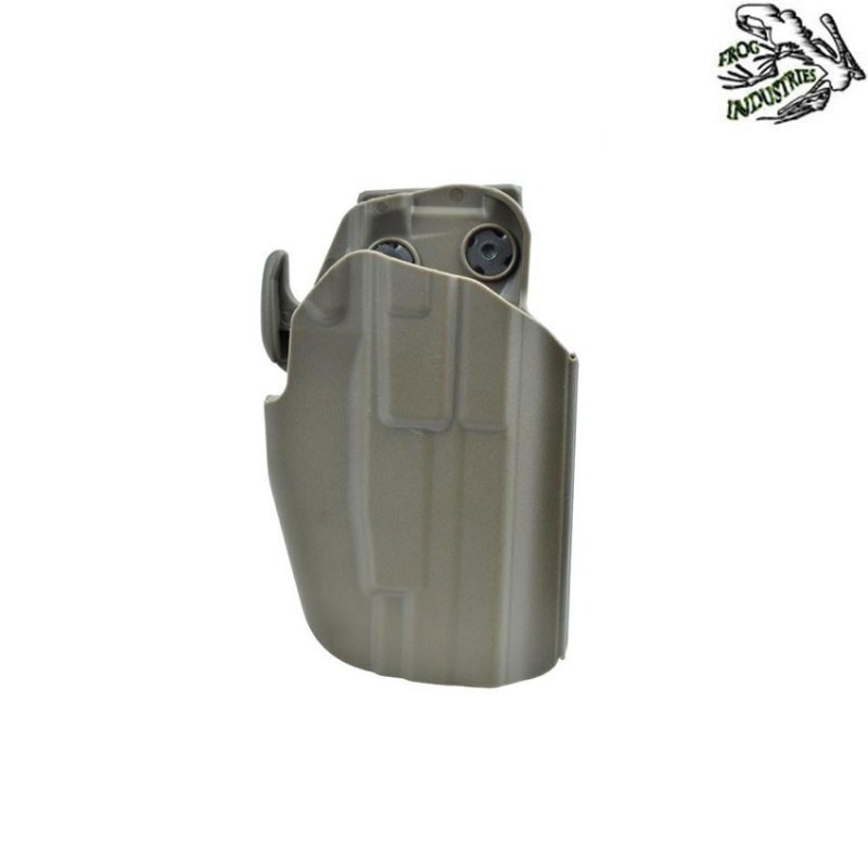 Universal Rigid Holster Right Coyote 5x79 Small Type Frog Industries® (fi-wo-gb34t-cb) Universal Rigid Holster Right Coyote 5x79 Small Type Frog Industries® (fi-wo-gb34t-cb)