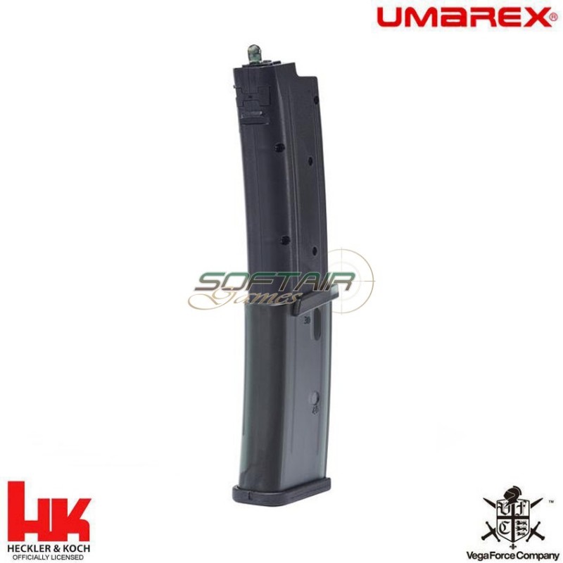Caricatore Monofilare 110bb Black Per Mp7 A1 Aeg New Gen. Vfc Umarex (um-2.6393x.1)
