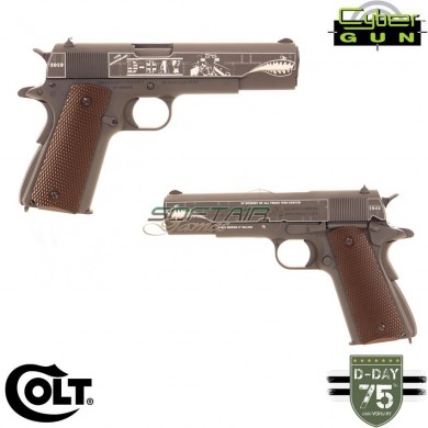 Co2 Pistol Colt 1911 75th D-day Anniversary Cybergun (180575)