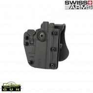 Fondina Adapt-x Cqc Ambidestra Universale Black Swiss Arms (603659)