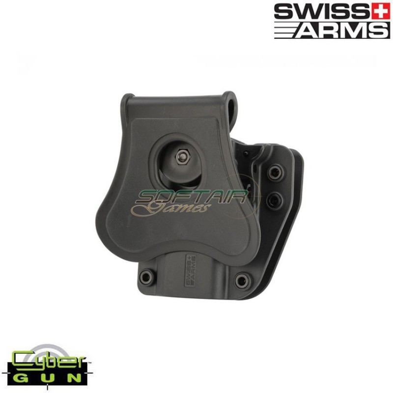 Fondina Adapt-x Cqc Ambidestra Universale Black Swiss Arms (603659)