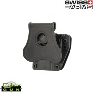 Fondina Adapt-x Cqc Ambidestra Universale Black Swiss Arms (603659)