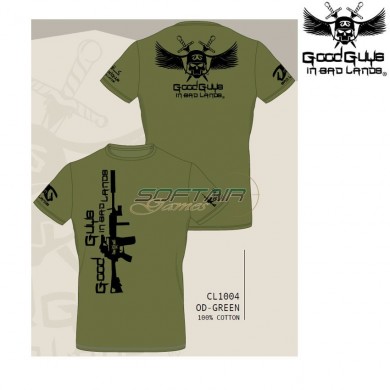 T-shirt Standard Od Green Good Guys In Bad Lands (ggbl-cl1004)