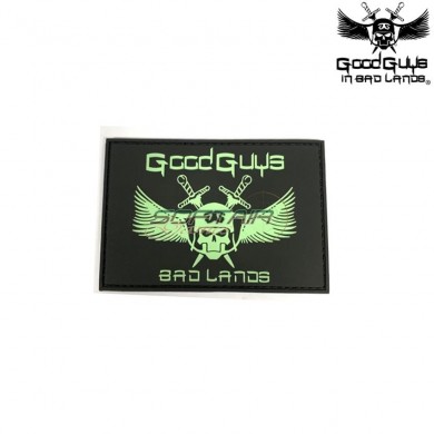 Patch 3d Pvc Fluo Good Guys In Bad Lands (ggbl-ph3006)