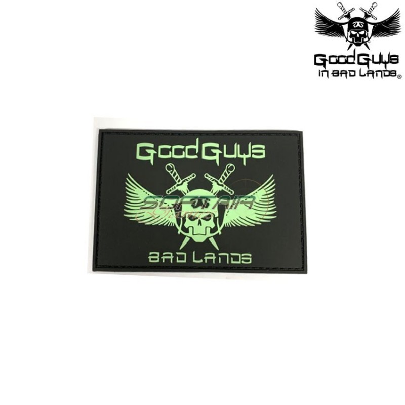 Patch 3d Pvc Fluo Good Guys In Bad Lands (ggbl-ph3006) Patch 3d Pvc Fluo Good Guys In Bad Lands (ggbl-ph3006)