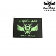 Patch 3d Pvc Fluo Good Guys In Bad Lands (ggbl-ph3006) Patch 3d Pvc Fluo Good Guys In Bad Lands (ggbl-ph3006)