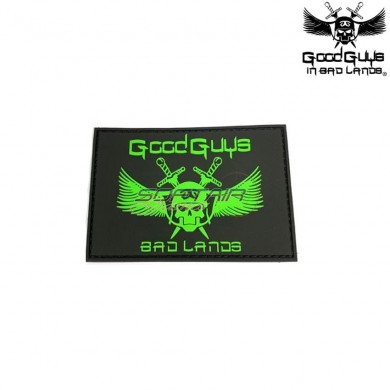 Patch 3d Pvc Army Green Good Guys In Bad Lands (ggbl-ph3004)
