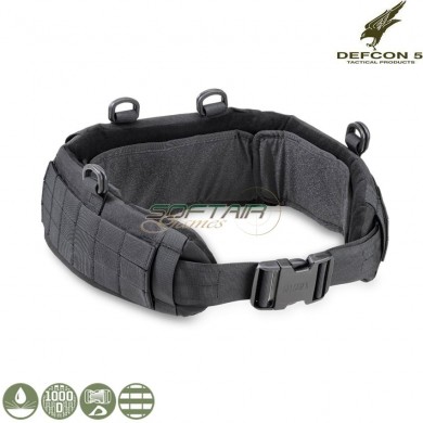 Padded Belt With Molle System Black Defcon 5 (d5-mb02-b)