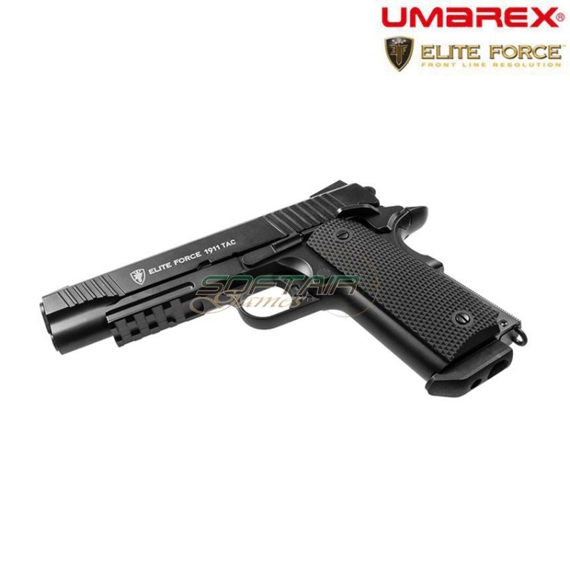 Co2 Pistol 1911 Tac Black Elite Force Umarex (um-2.5955)