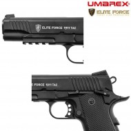 Co2 Pistol 1911 Tac Black Elite Force Umarex (um-2.5955)