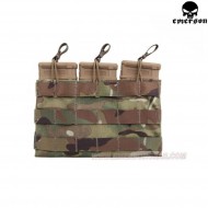 Tasca Tripla Fast Open 5.56 Multicam Emerson (em6356)