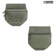 Drop Down Velcro Utility Pouch Ranger Green Warrior Assault Systems (w-eo-ddvup-rg)