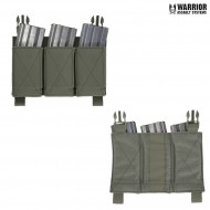 Tasca Tripla Emp Elastica Ranger Green Per Rpc Warrior Assault Systems (w-eo-rpc-temp-rg)