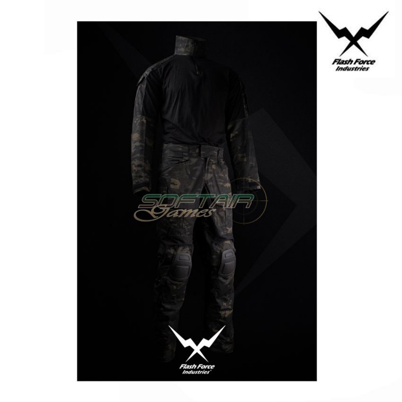 Combat Set Multicam Black Limited Edition Flash Force Ind. (ffi-mcbkgen3-19) Combat Set Multicam Black Limited Edition Flash Force Ind. (ffi-mcbkgen3-19)