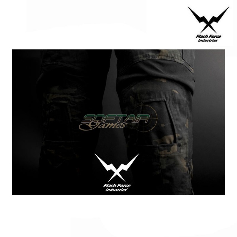 Combat Set Multicam Black Limited Edition Flash Force Ind. (ffi-mcbkgen3-19) Combat Set Multicam Black Limited Edition Flash Force Ind. (ffi-mcbkgen3-19)