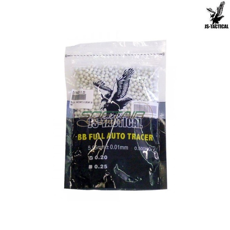 Busta Pallini 0.20gr Traccianti Js Tactical (js-tracer-0.20)