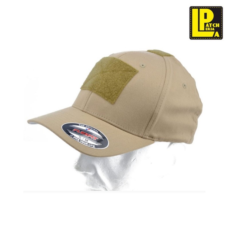 Cappello Flexfit® Tan Tactical Velcro Patcheria (lp-capff001)