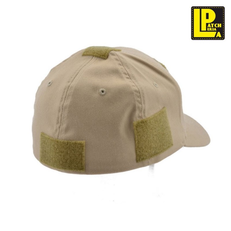 Flexfit® Cap Tan Tactical Velcro Patcheria (lp-capff001)