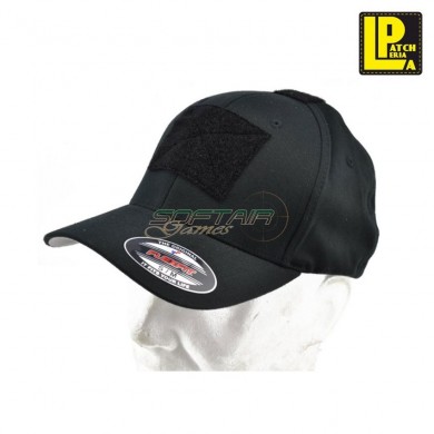 Cappello Flexfit® Black Tactical Velcro Patcheria (lp-capff005)