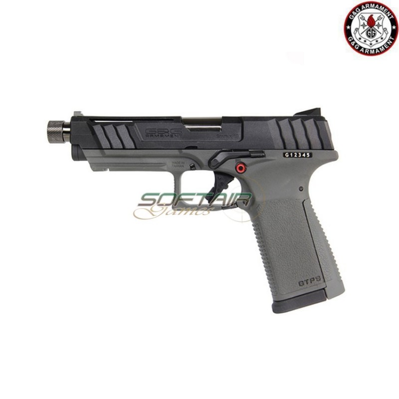 Pistola A Gas Gtp9 Grey/black G&g (gg-gas-gpm-t9b-abb-ecm) Pistola A Gas Gtp9 Grey/black G&g (gg-gas-gpm-t9b-abb-ecm)